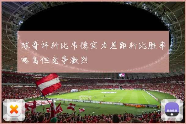 球哥评科比韦德实力差距科比胜率略高但竞争激烈