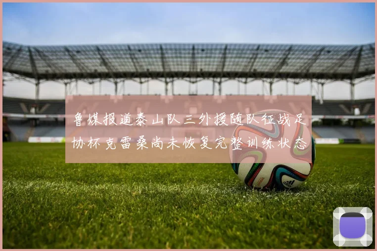 鲁媒报道泰山队三外援随队征战足协杯克雷桑尚未恢复完整训练状态